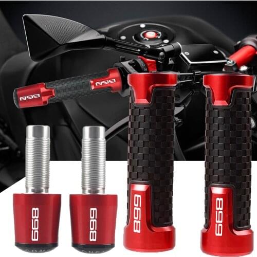 Motorcycle Handle Hand Bar Grip Ends Cap Plug For Ducati Panigale 899 2013 2014 2015 Motorbike Handlebar Grips End Accesoories