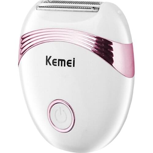 Cordless battery epilator women mini portable electric hair removal bikini trimmer female face depilation leg depilatory