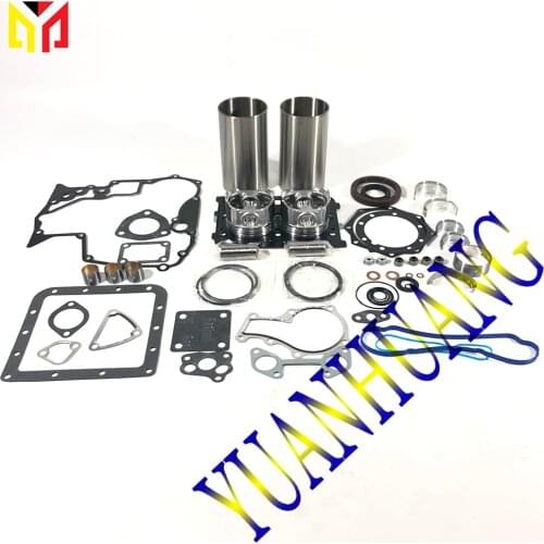 2TNE68 Engine Rebuild Kit Overhual Repair Gasket Set For Yanmar B08-3 SV08 VIO10 Fit Komatsu PC03-2 Excavator Liner Piston Ring