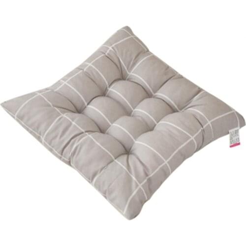 60% Hot Sale Square Polka Dots/Square Grid Tie on Chair Cushion Seat Mat Soft Home Office Decor Chair Decor