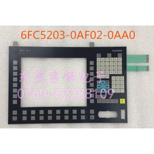 6FC5203-0AF02-0AA0 Membrane Keypad for SINUMERIK OP012 CNC Panel repair~do it yourself, Have in stock