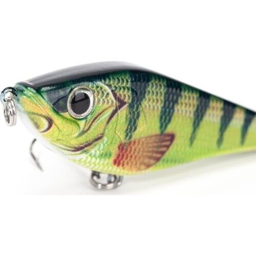 75MM 13.5G Finishing Lures Bionic Hard Slide Sinking Jerkbait For Pike Muskie Bass Crap Fishing Wobbler Pesca "S" Swiming Action