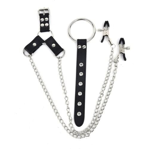 16 Style Adjustable Breast Labia ClipsNipple Clamps With Metal Chain Clit Clamp Sex Toys For Couple Fetish Adult Game Sex Toy