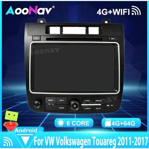 Android10.0 GPS Navigation Car Radio audio For Volkswagen VW Touareg 2010 2011 2012 2013 2014 Car Multimedia Player Autoradio