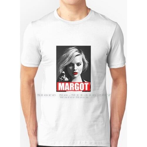 Margot Robbie T Shirt 100% Pure Cotton The Wolf Of Wall Street Leonardo Dicaprio Margot Robbie Fans Group