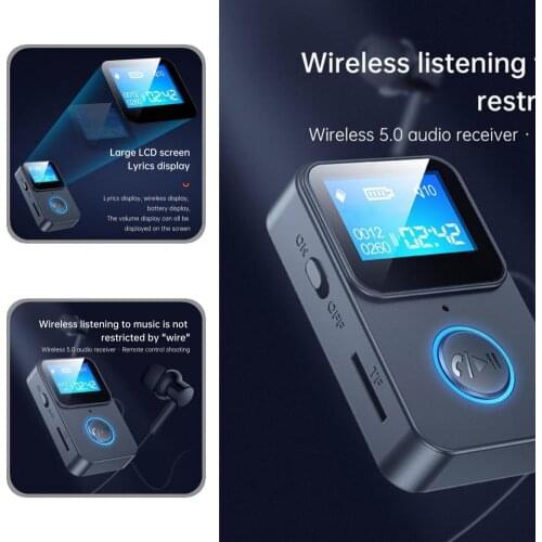 Strong Compatibility Mini Camera Button Mini Audio Receiver for Computer