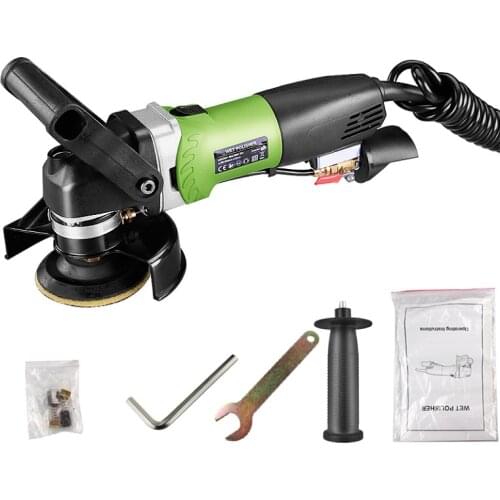 New 220v 800w 4" Electric Adjustable Wet stone polisher OR with 7pc Polishing Pad