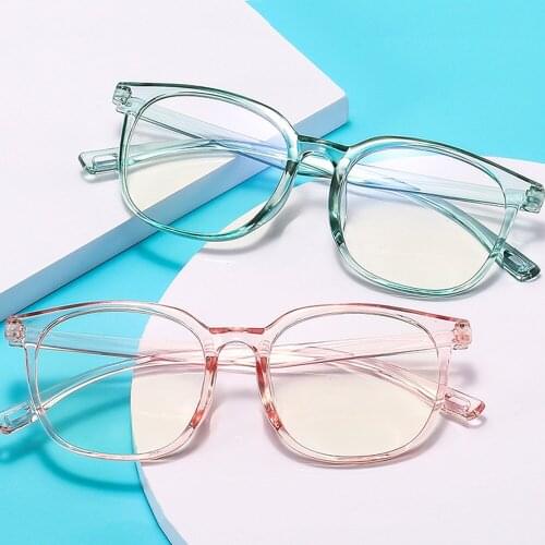 Glasses 2021 new anti-blue light flat mirror trendy rice nail glasses frame men and women round luxury shades vintage glasses