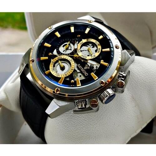 RAYMOND SWISS Mens Quartz Watch