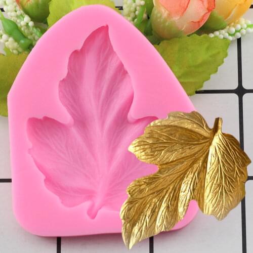 Maple Leaf Silicone Mold Fondant Mould Cake Decorating Tools Candy Chocolate Gumpaste Molds Soap Resin Clay Mould
