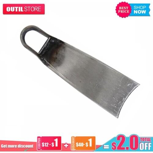 FGHGF Land Reclamation And Earth Excavation Spring Steel Hoe Wide Plate Hoe Agricultural Hoe Professional Garden Tools