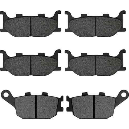 For Yamaha FZ6 2004 2005 2006 FZ6R 2009 2010 2011 2012 2013 2014 Motorcycle Brake Pads Front Rear FL+FR+R