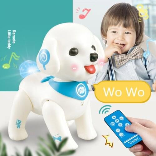 RC Robot Dog Smart Puppy Teddy Programmable Remote Control Electronic Pet Toys