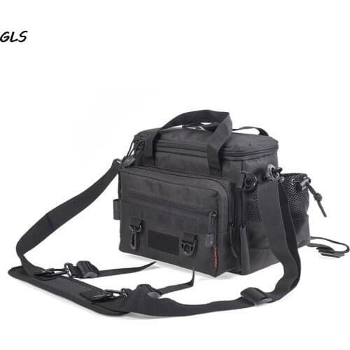 Waterproof Fishing Bag 40 * 15 * 22cm Large Capacity Multifunctional Lure Fishing Shoulder Bag