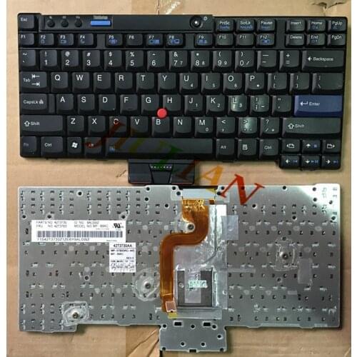 High Quality of US English Version keyboard For Lenovo thinkpad X200T X200 X201 X201I X201T X200S Keyboard US layout