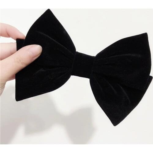 Women Lady Fashion Elastic Hair bands spring clip Big Bow Hair Rubber bands Rope Headbands Hair Accessories for Women & Girls