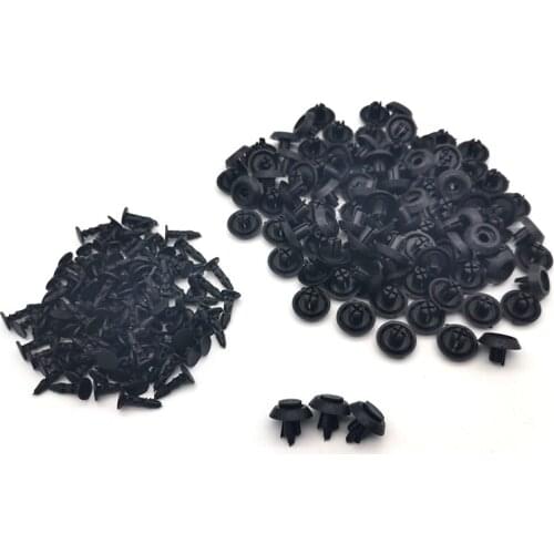 100x Car Bumper Engine Cover Grille Retainers Clips For Toyota/Lexus 90467-07211