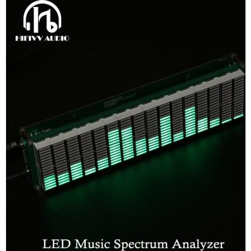 HIFI DIY level LED Music Spectrum Analyzer Audio Level VU Meter MP3 PC Amplifier Audio Indicator Speed Adjustable AGC