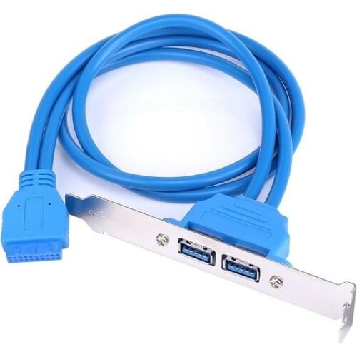 ANPWOO Main Board USB 3.0 Transfer of 20 Pin Double USB3.0 Gear Line/ USB3.0 Rear Chassis Baffle Transfer Cable