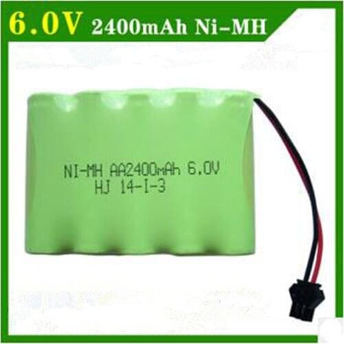 AA Battery 6V 2400mAh Remote Control toy electric lighting security facilities RC TOYS Ni-MH battery group
