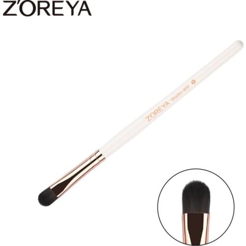 ZOREYA Brand Pearl White Eyeshadow Shader Makeup Brushes Concealer Foundation Primer Eye Cream Cosmetic Tools For Face Make Up
