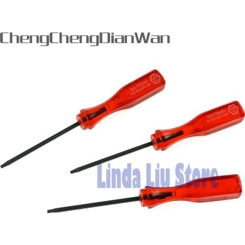 ChengChengDianWan T6 Security Screw Driver Open Shell Tool Screwdrivers Set Repair Tool for Xbox360 xbox one Controller 10pcs