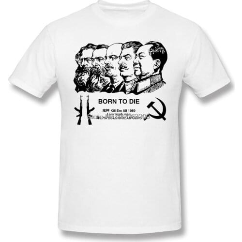Want Customization Men Clothing Communism Marxism Socialism CCCP T-Shirt COMMIE DADS Fashion Short Sleeve
