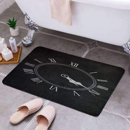 420 Clock Watch 3D Print Doormats Rectangle Non-Slip DoorMat Bedroom Kitchen Entrance Print Door rugs Dropshipping