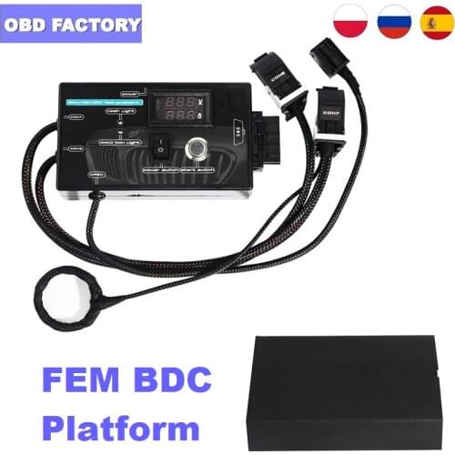 2019 New FEM Test Platform for BMW FEM/BDC BMW F20 F30 F35 X5 X6 I3 for BMW FEM Programmer FEM Tester FEM BDC Test Platform