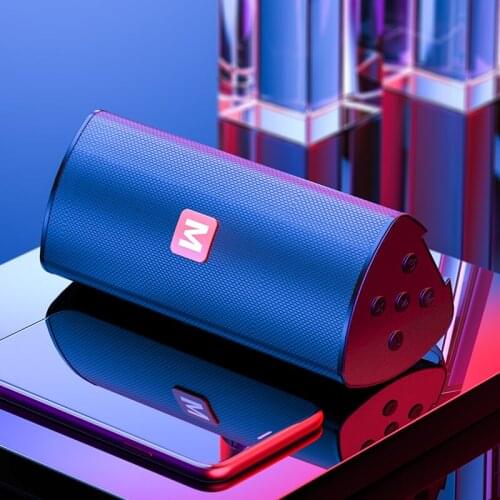 Protable Speakers Bluetooth 5.0 Subwoofer Support TF Card Mini Hands-free Column Wireless Music Player for Outdoor Speaker 2021