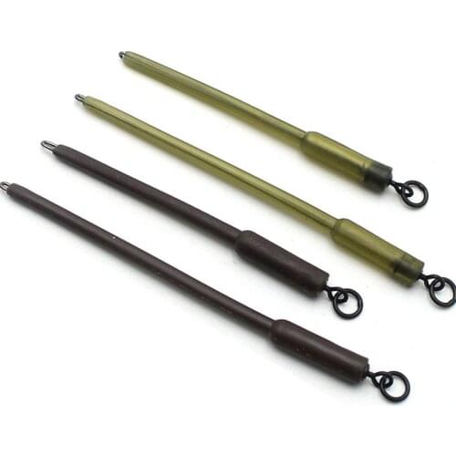 8PCS Carp Fishing Tackle PVA Solid Bag Stems for PVA Fishing Mesh Soluble Narrow Fishing Network Water Soluble Mesh Refill