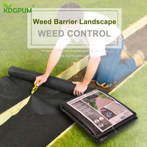 Garden Weed Barrier Landscape Fabric Durable Heavy-Duty Weed Block Gardening Mat Ground Plant Cover Gardening Tools