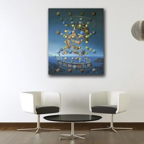 Salvador Dali galatea of the spheres Oil Painting Wall Art Paintings Picture Paiting Canvas Paints Home Decor Print Painting