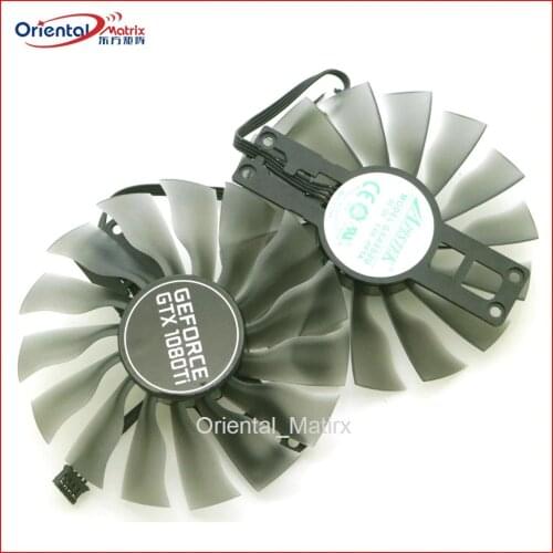 GAA8S2U GA92S2H - PFTA 88mm 95mm VGA Fan For PALIT GTX1080Ti 1080 1070Ti 1070 GTX980TI GTX970 GTX960 Graphics Card Cooling Fan
