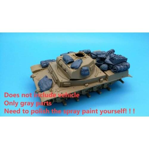 1:35 scale resin die-casting armored vehicle parts modification does not include the unpainted model of the car 35870