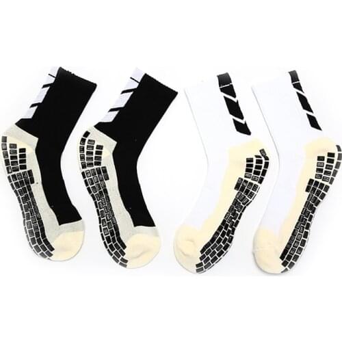 1pair Sport Socks Anti Slip Soccer Socks Men Cotton Football Socks Soccer sock