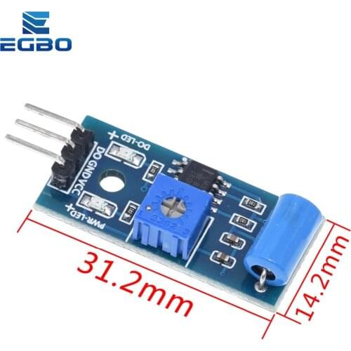 1PCS EGBO Normally Closed Type Vibration Sensor Module for Arduino