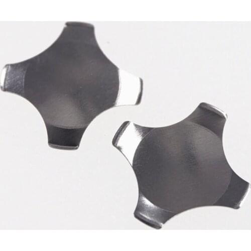 1000pcs 7.00mm Diameter cross type snap domes switch single grain metal dome No Dimple 4 legs 250 gf by post air mail