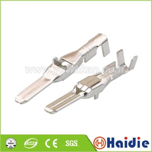 50pcs auto car splices wire terminal Crimp terminal Non-insulated auto male terminal DJ616B-2.8B