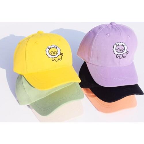 Doitbest 2021 Children Baseball Cap spring Hip Hop Embroidered little sheep kids Hats Boy Girls hat Caps snapback gorras