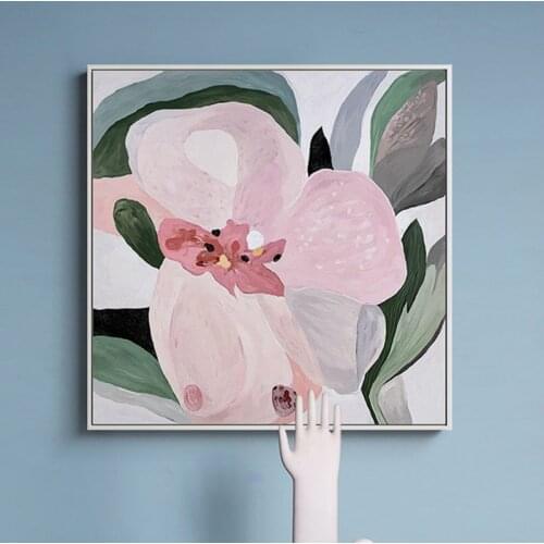 EECAMAIL modern abstract flower decoration painting DIY 5d diamond art painting No Frame Full diamond embroidery