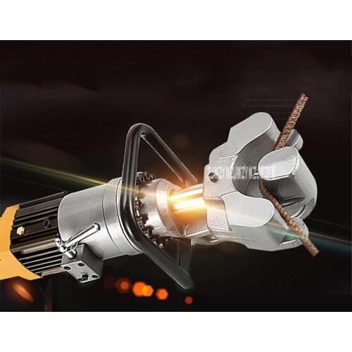 HRB-22 Small Automatic Portable Steel Bar Bending Machine Rear-grip Type Electric Bending Machine 220V/950W 110V/1300W 4-22mm