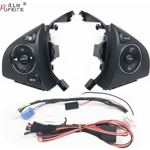 New Audio Radio Remote Cruise Control Button Steering Wheel Control Switch Buttons For Honda Fit 2015 2016 2017 2018