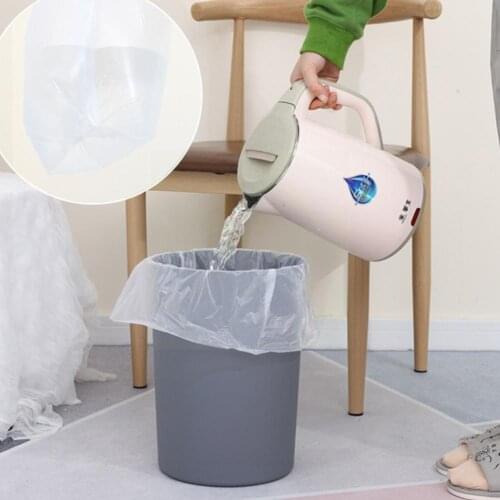 Corn Biodegradable Household Garbage Bags Classified Bags Cleaning Bags Plastic Thicker Disposable Trash Toilet Kitchen J5T7