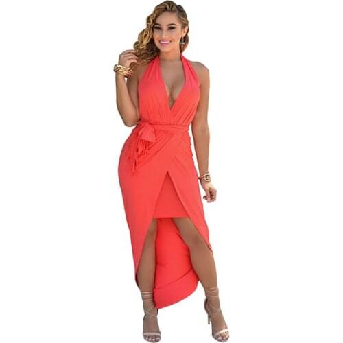 New 2017 Summer Dress Sexy Bodycon Party Dresses Women High Split Maxi Dress Evening Night Club Dresses Vestidfos Longo C2564