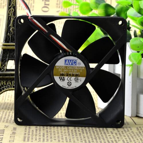New original 9025 24V 0.3A 9CM 9cm drive chassis cooling fan C9025B24UA