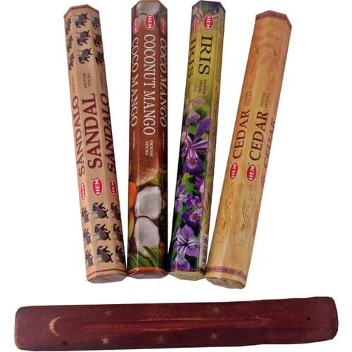 Hem Incense 80 Pcs 4 Pack Kayak Gift Special Choice Incense
