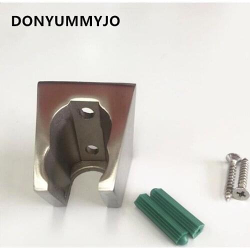 DONYUMMYJO Stainless steel Handheld Shower Spray Head Holder Bracket Wall Mount for Bathroom Hand Sprayer Wand Brushed Nickel