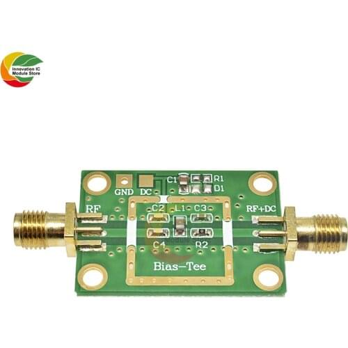 Bias Tee Wide Band Frequency Amplifier Amp Module 10MHz-6GHz RC DF Blocks For HAM Radio RTL SDR LNA Low Noise