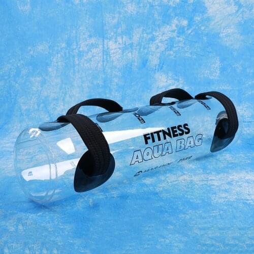 Fitness Sports Water Bag Inflatable Weightlifting Bag Transparent Water-injected Weight-bearing Energy Column Portable Training